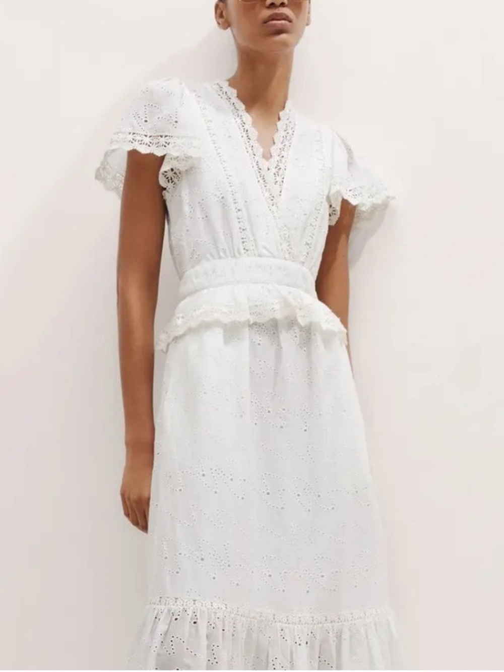 ME+EM Broderie Anglaise Maxi Dress - Picture 2 of 11